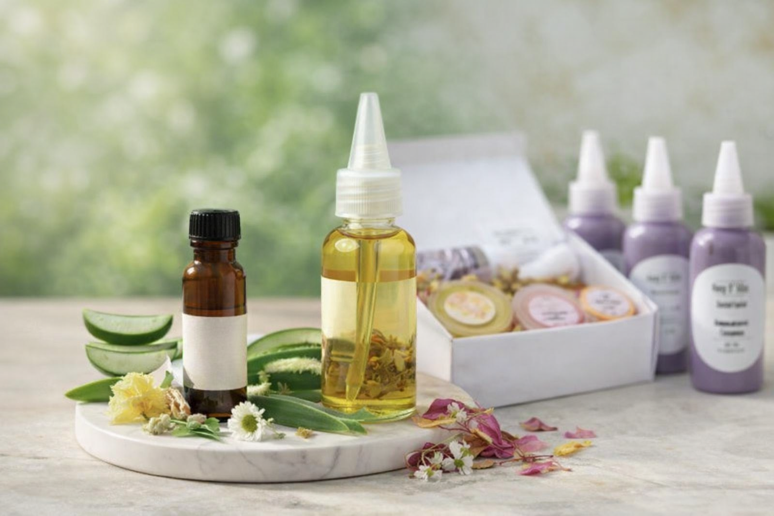 Ingredientes naturales frescos